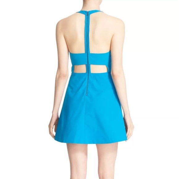 Alice + Olivia Christie Cotton Fit & Flare Dress - Picture 2 of 3